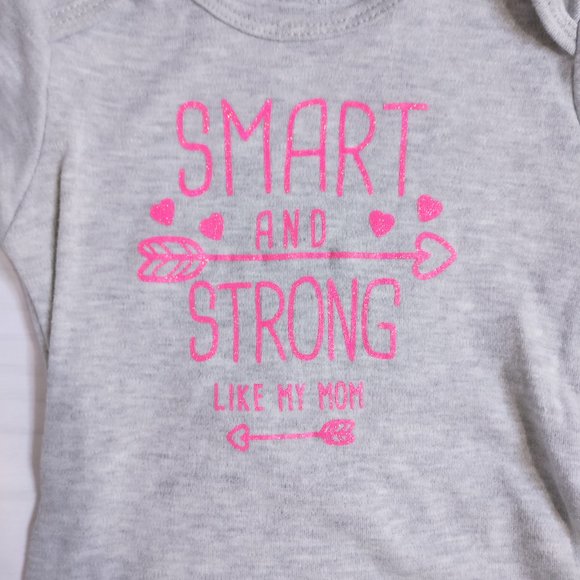 🍒 Sparkly ✨ Set of 2 Onesies - Picture 3 of 5